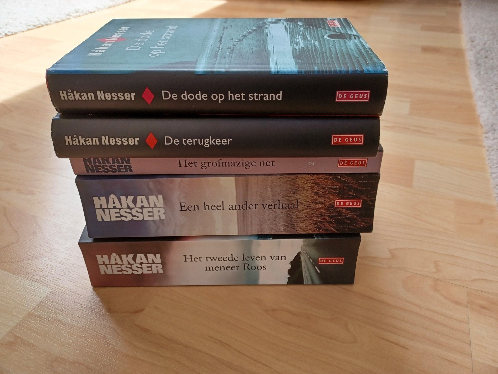 Håkan Nesser boeken set - 5 thrillers, Boeken, Ophalen of Verzenden, Zo goed als nieuw, Håkan Nesser, Scandinavië