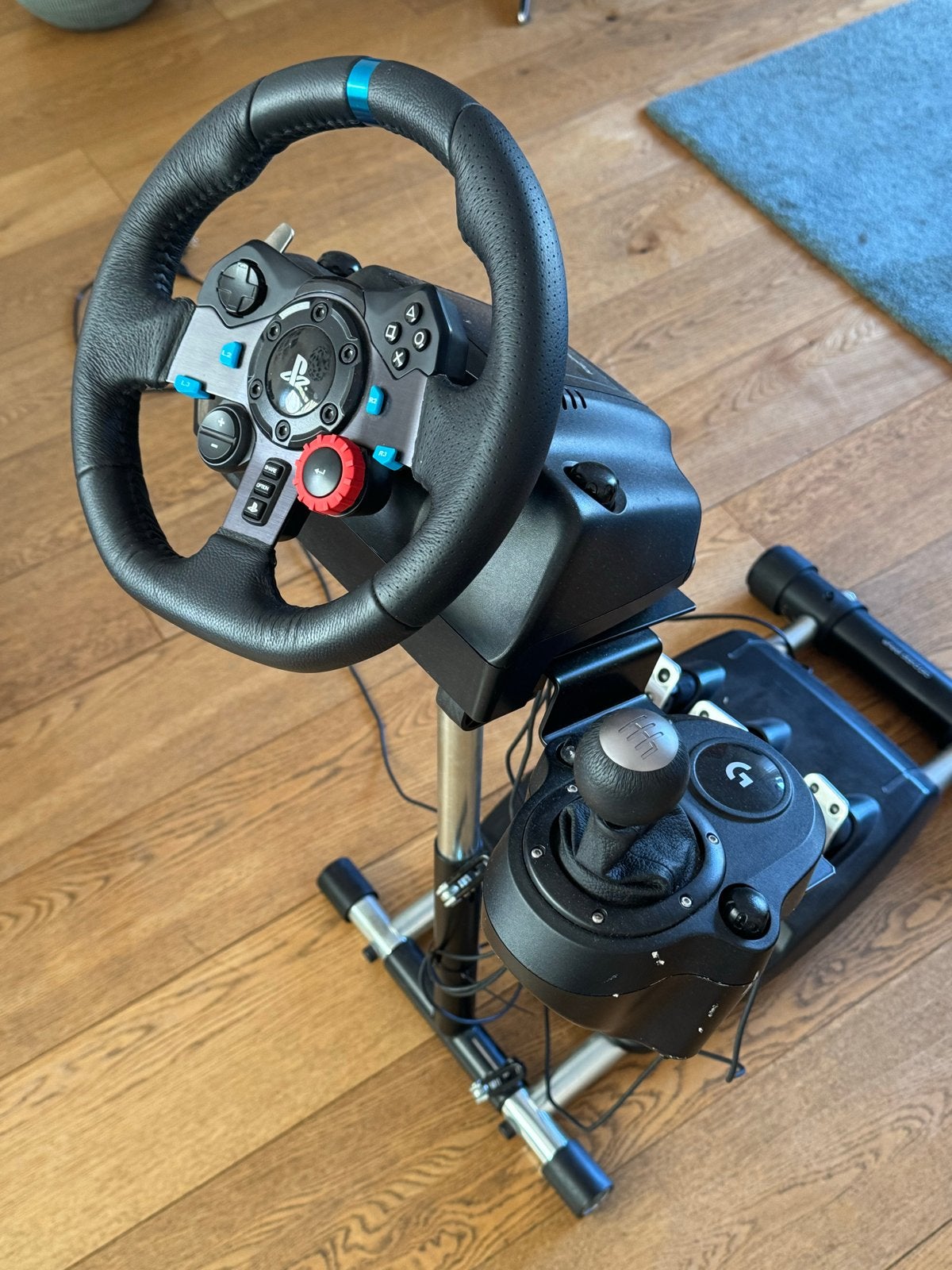 Logitech G29 met Shifter, Pedalen en Wheel Stand Pro, Ophalen, Racestuur, Gebruikt, Force feedback