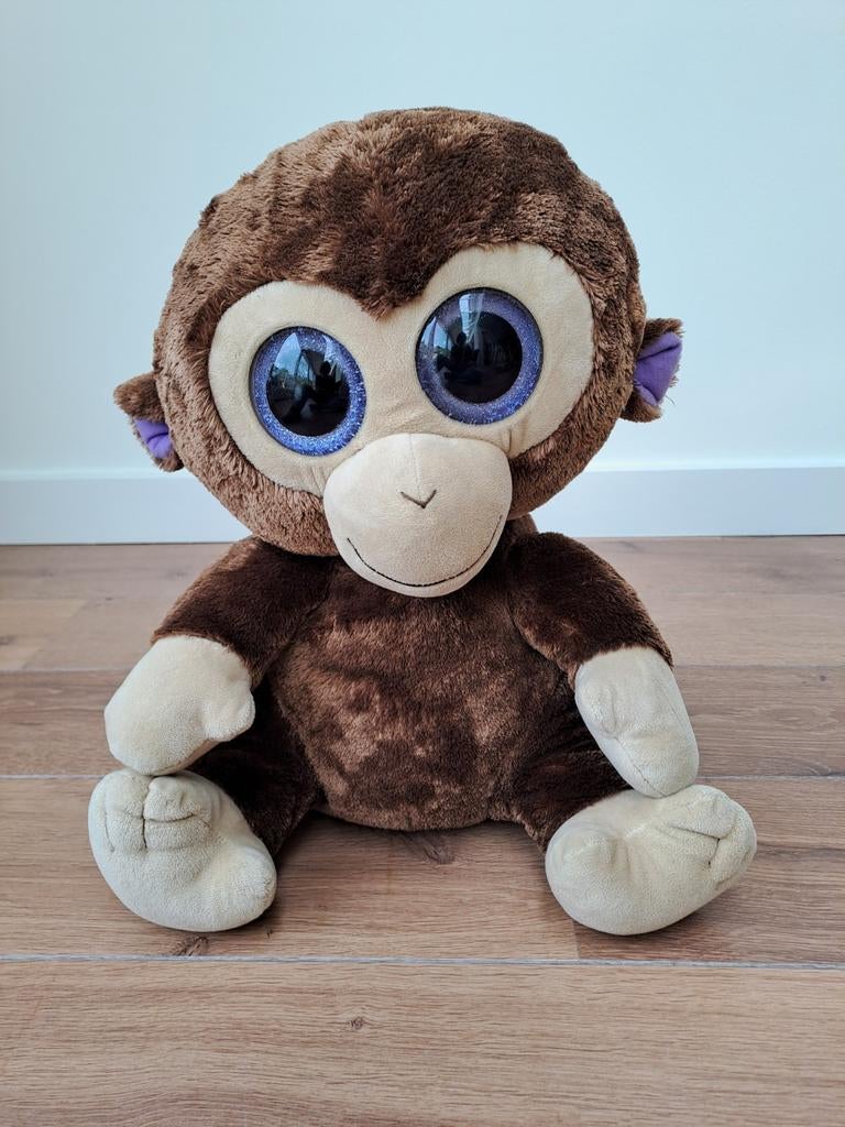 Ty Beanie Boo XL  aap Coconut 42 cm, Ophalen of Verzenden, Zo goed als nieuw, Overige typen