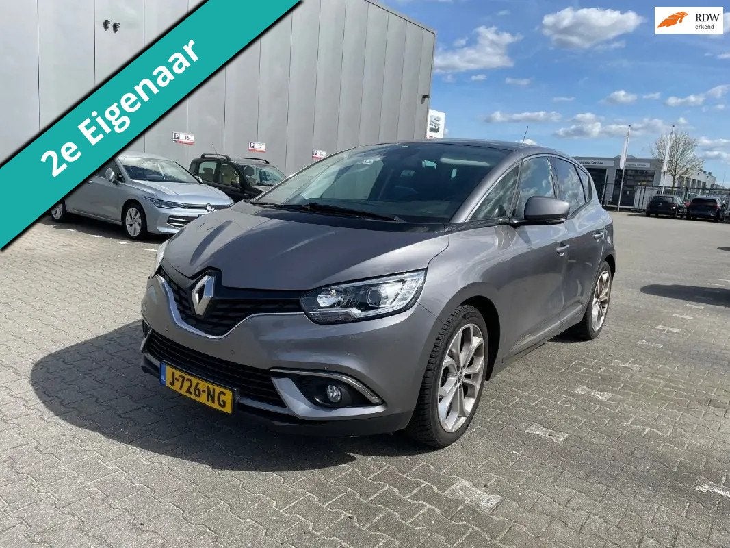 Renault Scénic 1.3 TCe 2e eig. 105.000 Clima Cruise Navi Tr, Auto's, Renault, Voorwielaandrijving, Stof, Gebruikt, Euro 6
