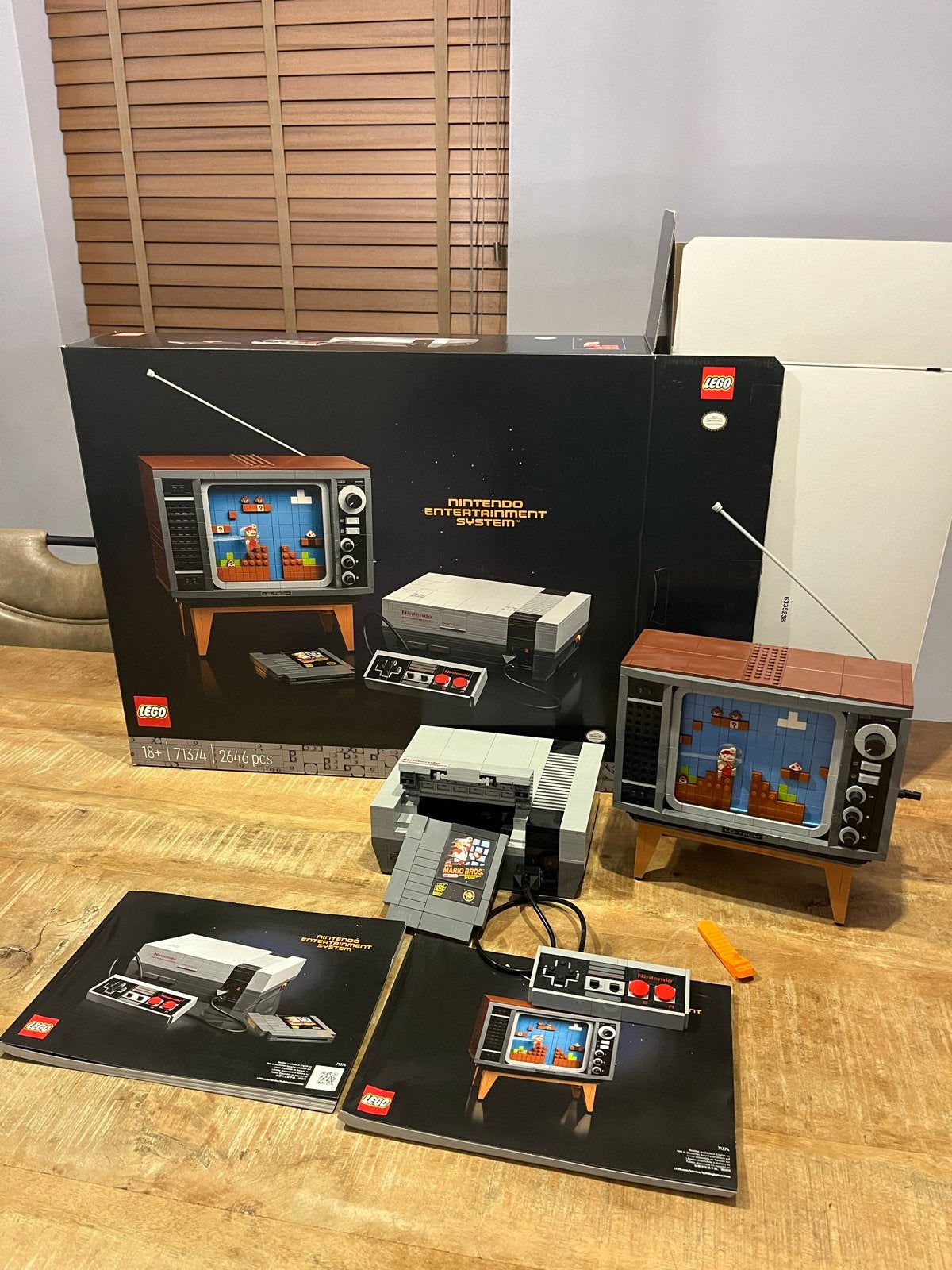 Lego Nintendo Entertainment System (NES) 71374, Ophalen of Verzenden, Zo goed als nieuw