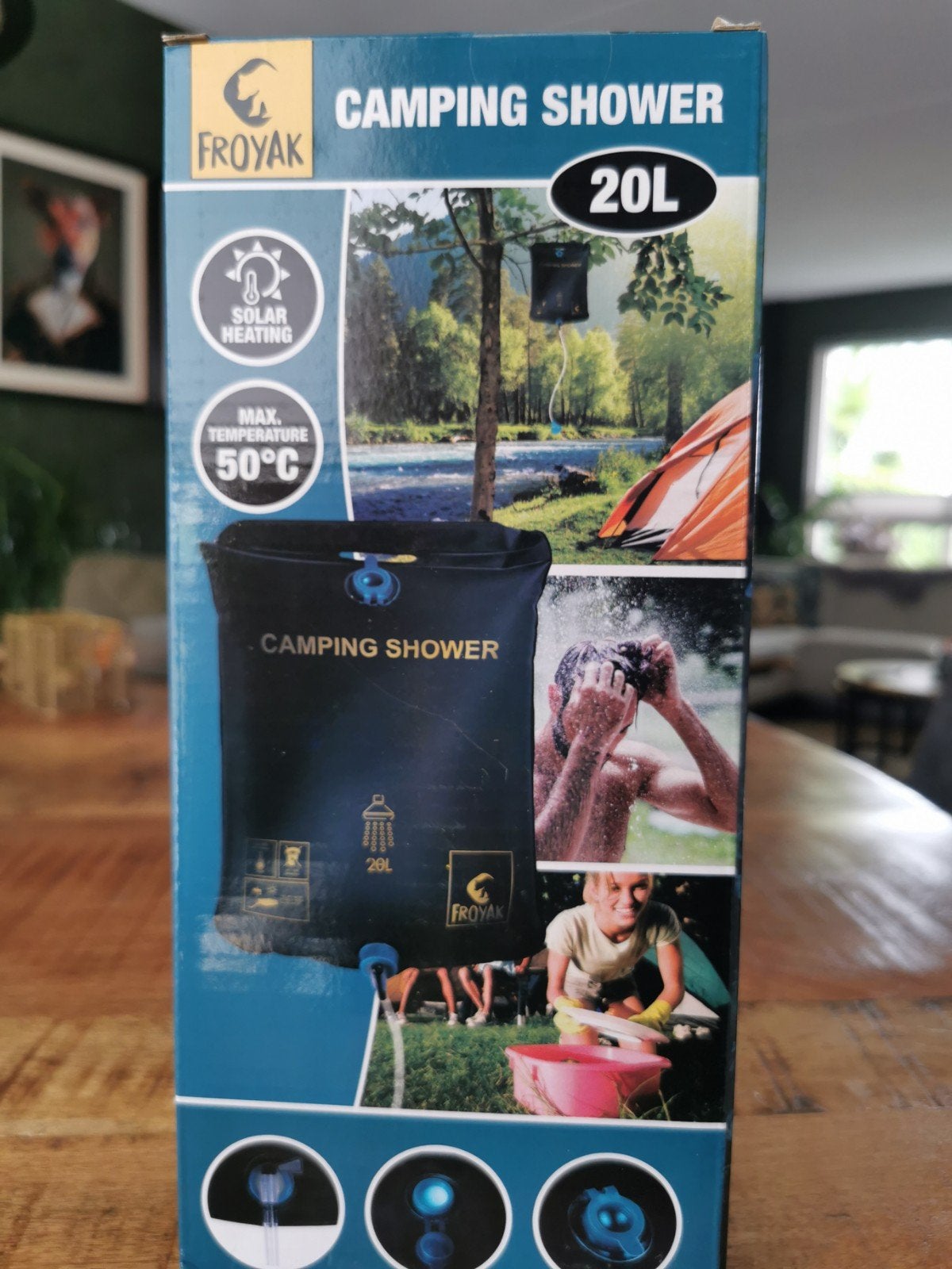 Camping shower nieuw in doos, Ophalen, Nieuw