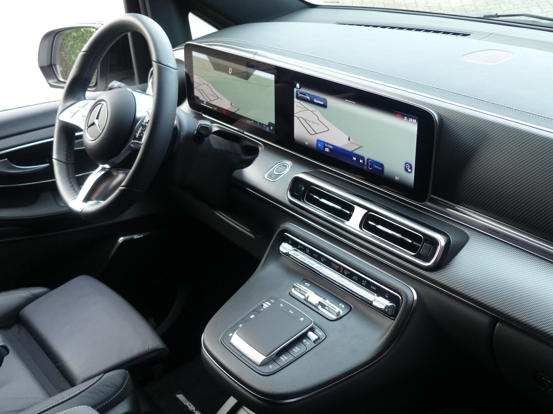 Mercedes-Benz V-Klasse 300d Lang AMG Dubbel Cabine Trekhaak/, Auto's, Achterwielaandrijving, Gebruikt, Euro 6, 4 cilinders