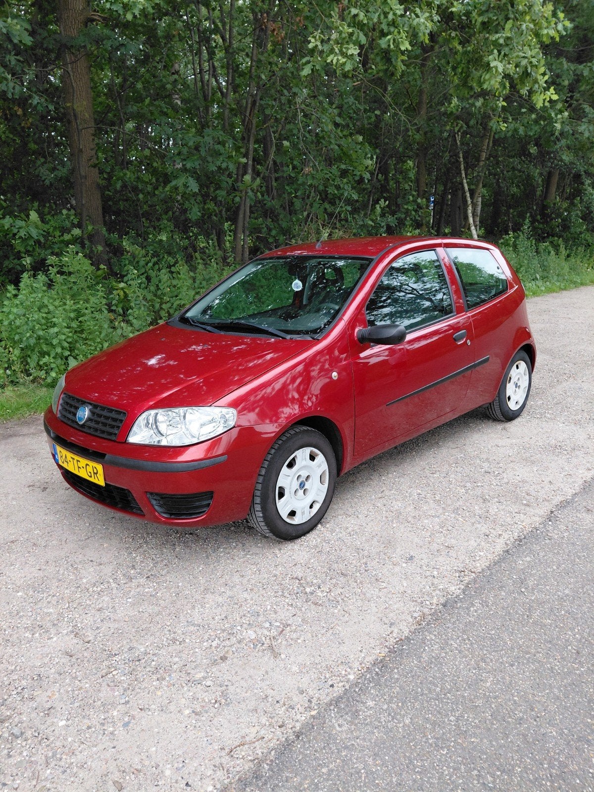 Fiat Punto 1.2 3DR 2006 Rood, Auto's, Fiat, Voorwielaandrijving, Stof, 4 cilinders, 400 kg