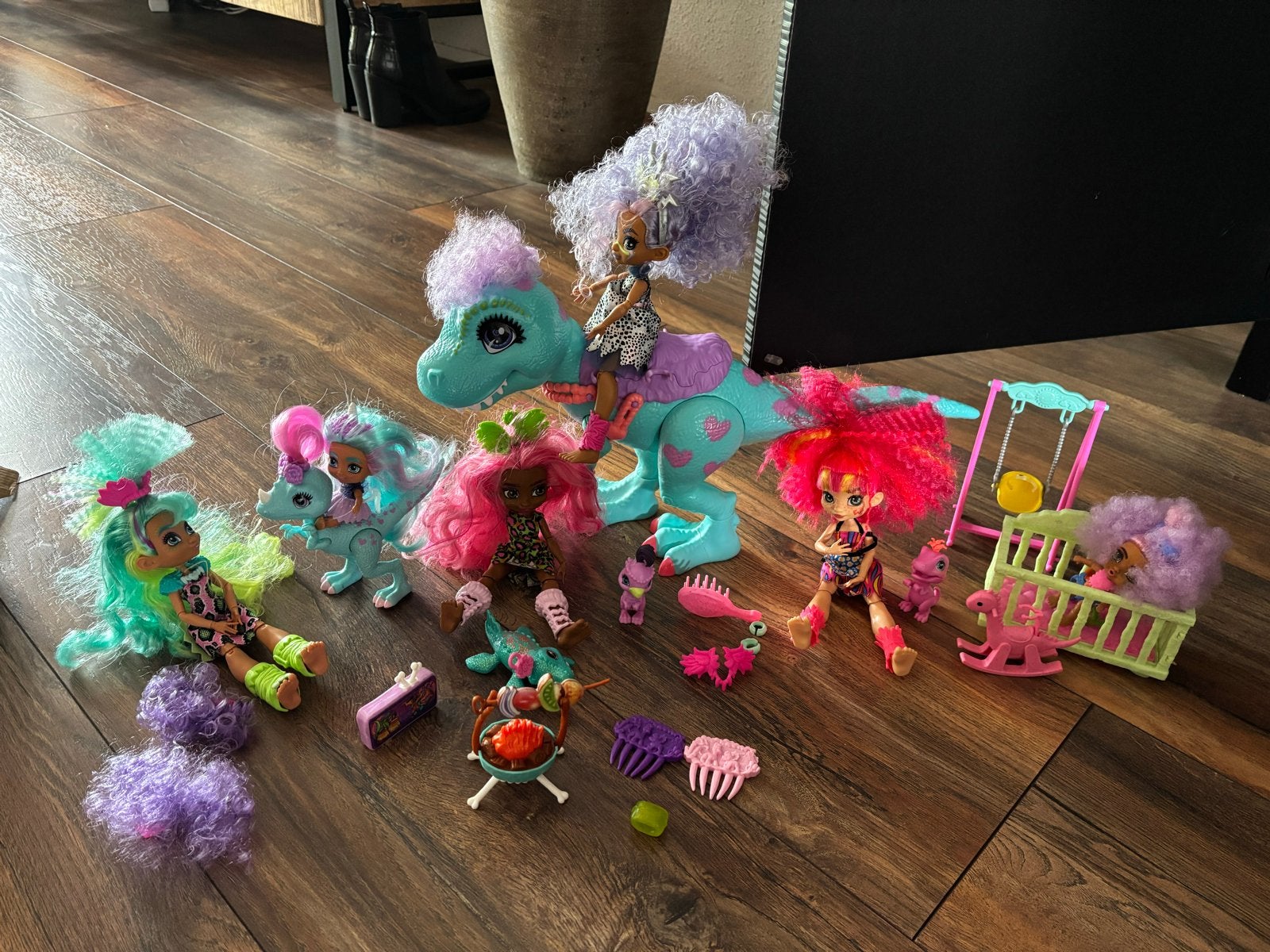 Grote Cave Club Verzameling - Poppen, Dinosaurus & Accessoir, Ophalen of Verzenden, Gebruikt, Jongen of Meisje