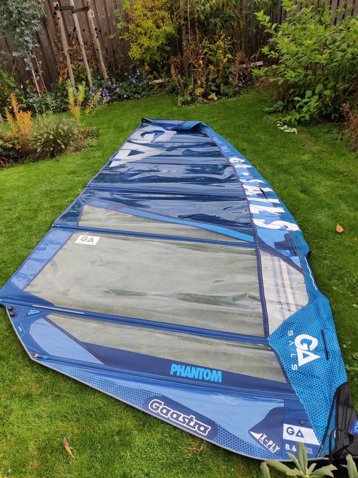 Gaastra phantom 8,6 surf zeil, Watersport en Boten, Ophalen, Gebruikt