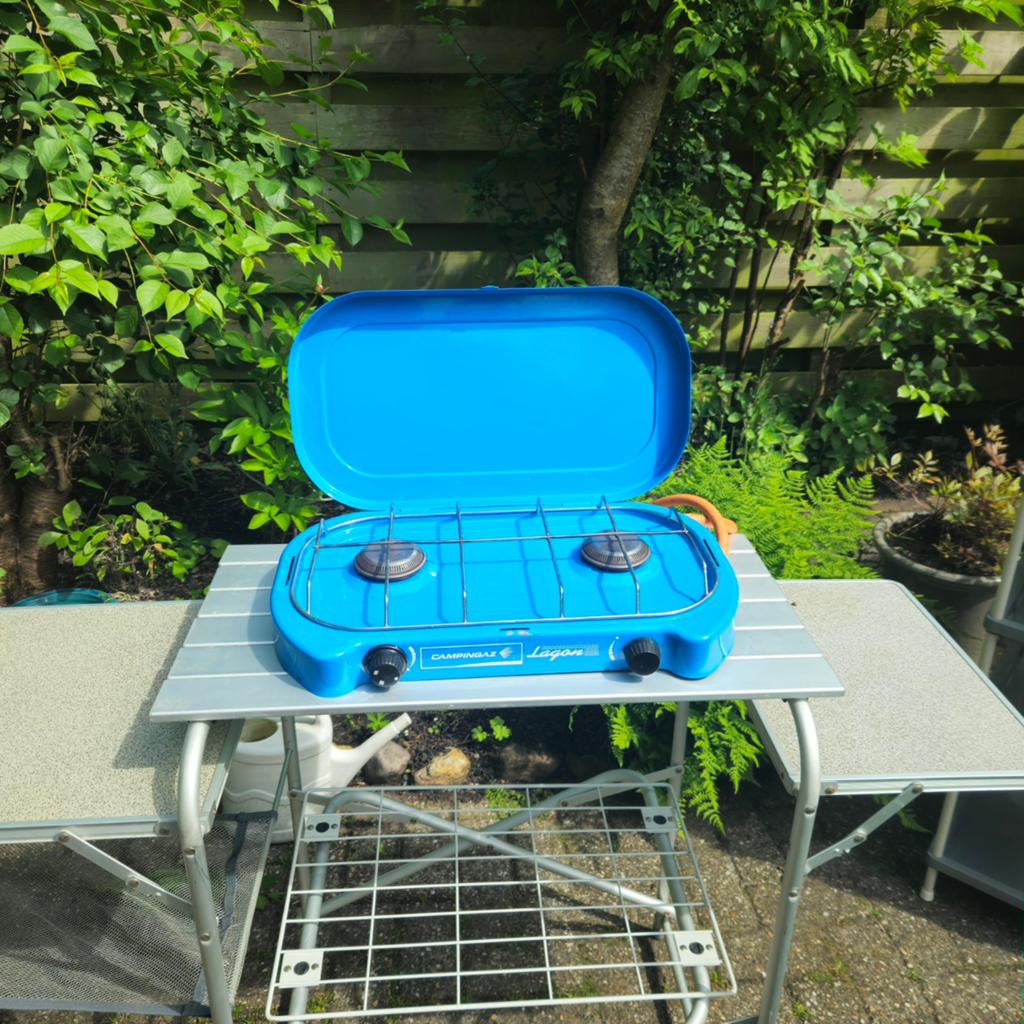 Camping gasstel, Ophalen, Gebruikt