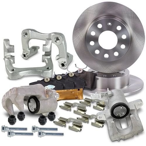 Remklauw Vw Golf 5 6 remschijven remblokken Audi A3 Seat Sko, -, Nieuw, Ophalen of Verzenden, -