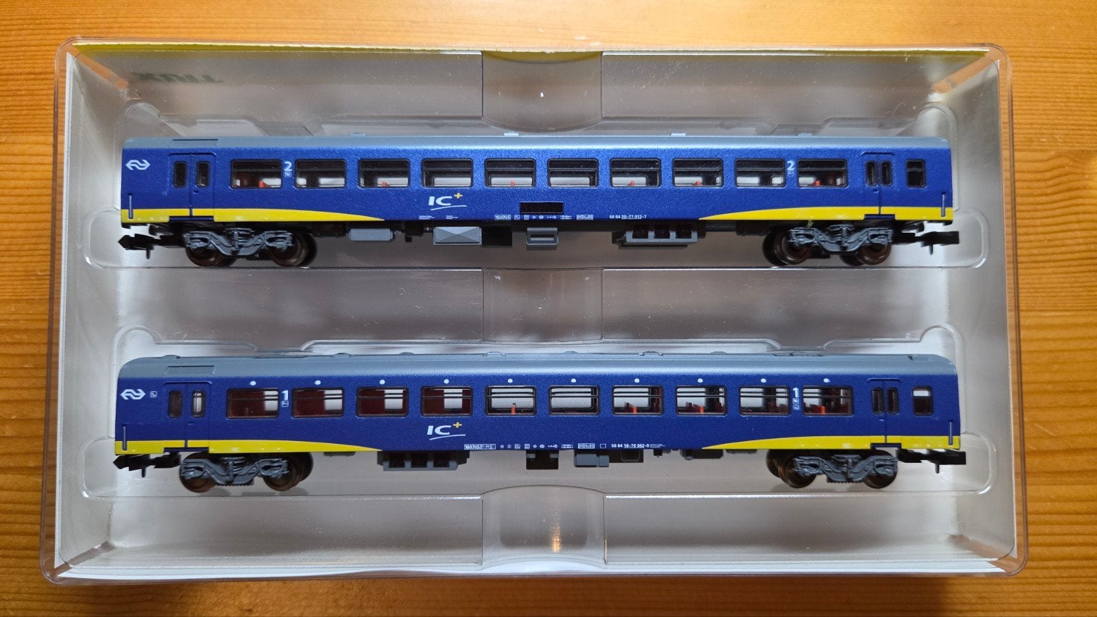 minitrix NS IC+ Rijtuigen Set  15924, Gelijkstroom, Trix, Wagon, Ophalen of Verzenden