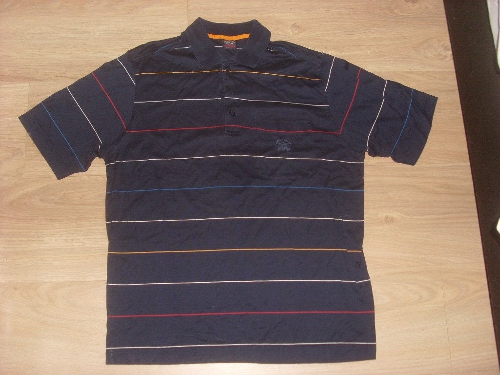 paul & shark polo M gestreept borstzak, Verzenden, Zo goed als nieuw, Overige kleuren
