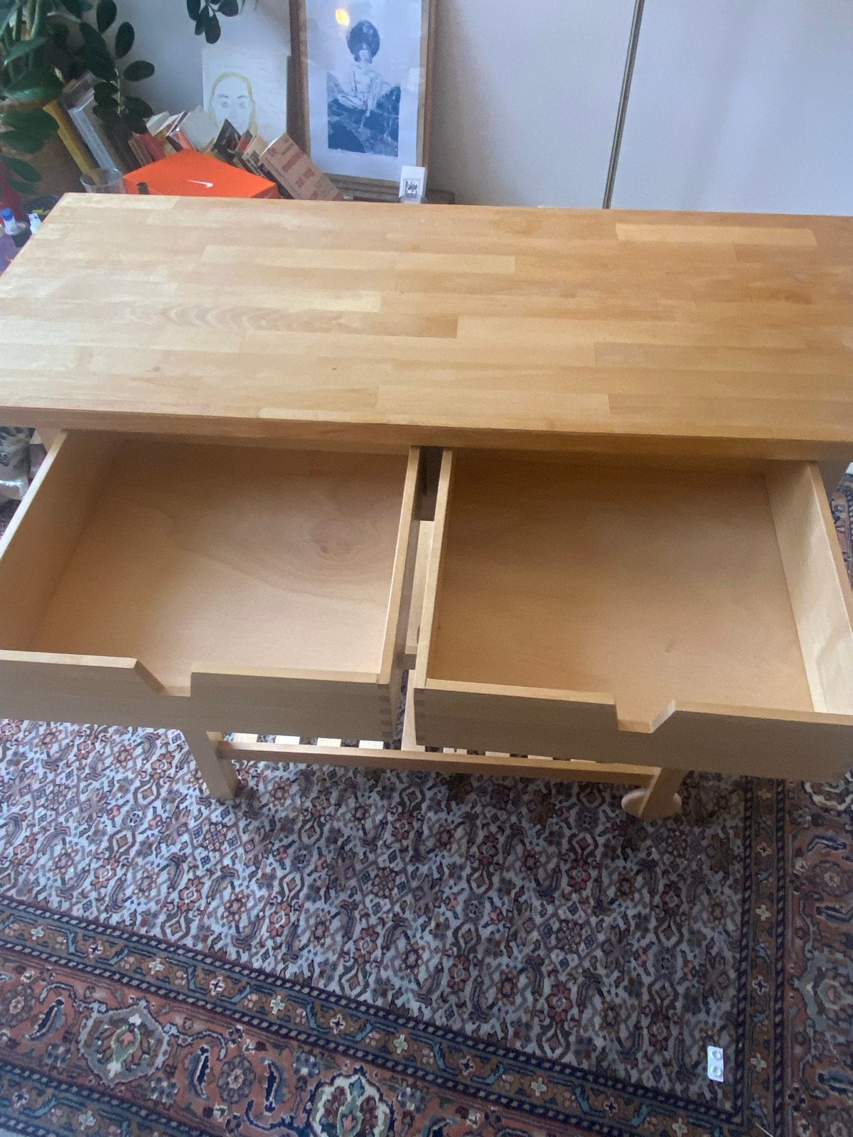 IKEA Förhöja Berken Roltafel - Keukentrolley, Huis en Inrichting, Hout, IKEA, Keukentrolley, Zo goed als nieuw