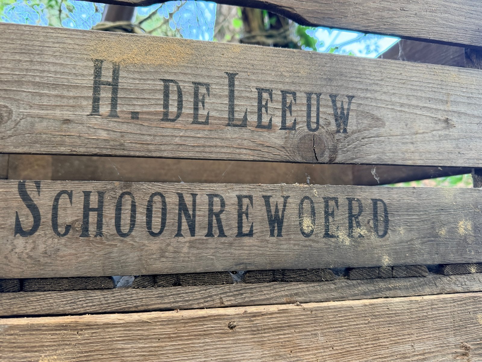 Houten kratjes voor op de fiets of als opberger, Ophalen, Gebruikt, Minder dan 35 cm, Minder dan 40 cm