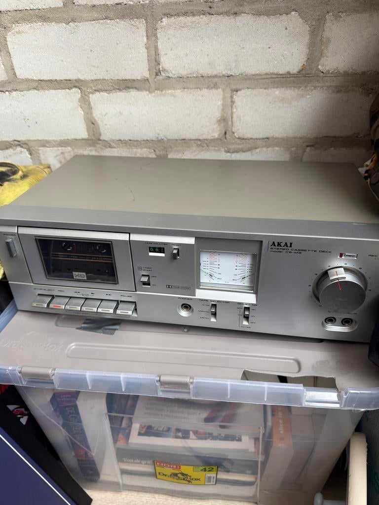 Akai cs-m3 cassette deck, Ophalen of Verzenden, Akai