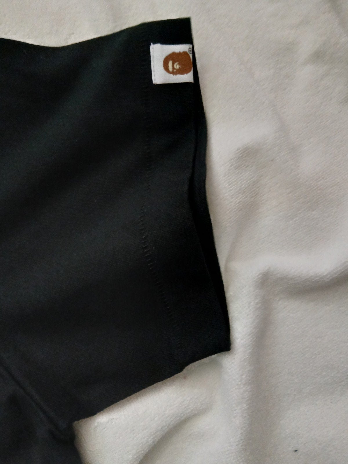 Mooie zwarte A Bathing Ape T-shirt - Maat XL, Zwart, Ophalen of Verzenden, A Bathing Ape, Maat 56/58 (XL)