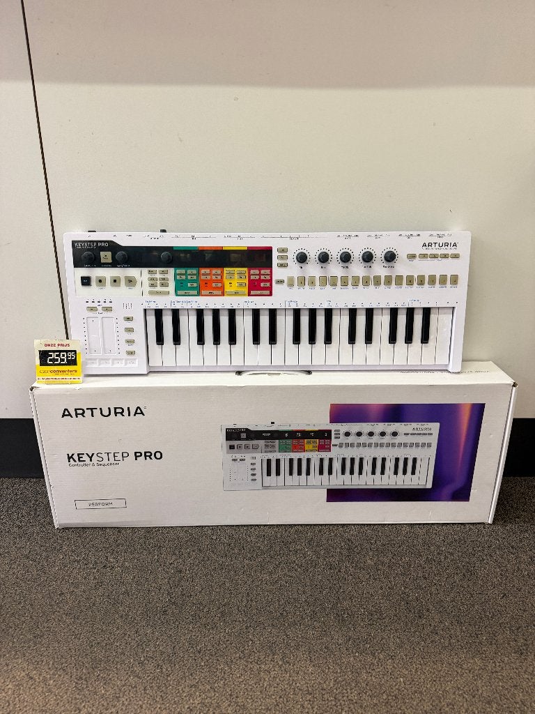Arturia KeyStep Pro MIDI keyboard&sequencer | doos | 417686, Ophalen of Verzenden, Gebruikt, 61 toetsen, Overige merken