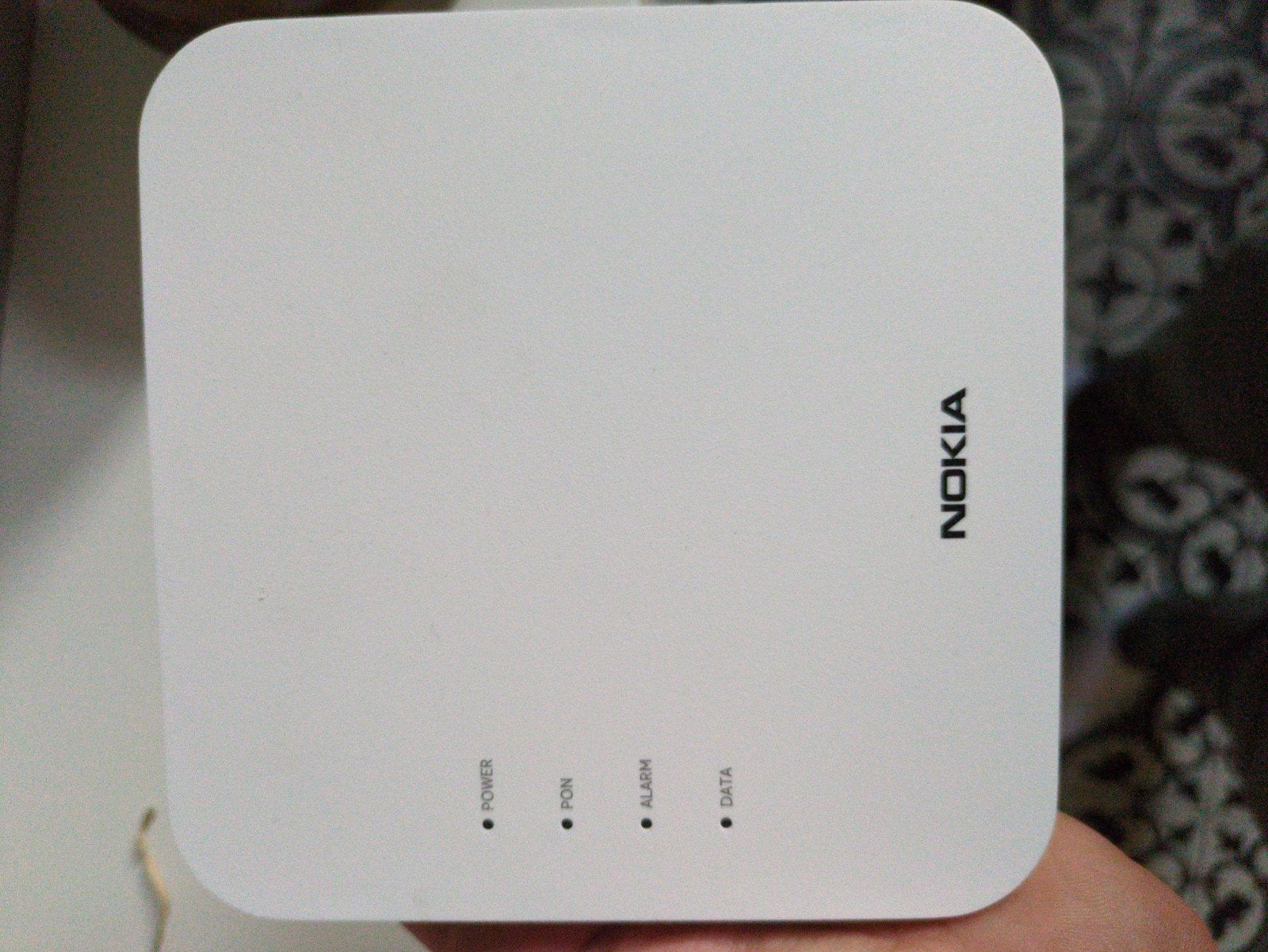 Nokia XS-010X-Q XGS-PON ONT Glasvezel Modem, Ophalen of Verzenden, Zo goed als nieuw, Router met modem, Nokia