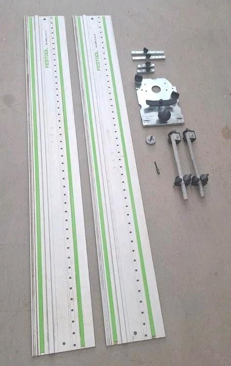 Festool LR32 set gatenrij set inclusief twee geleiders, Ophalen, Elektrisch, Bovenfrees