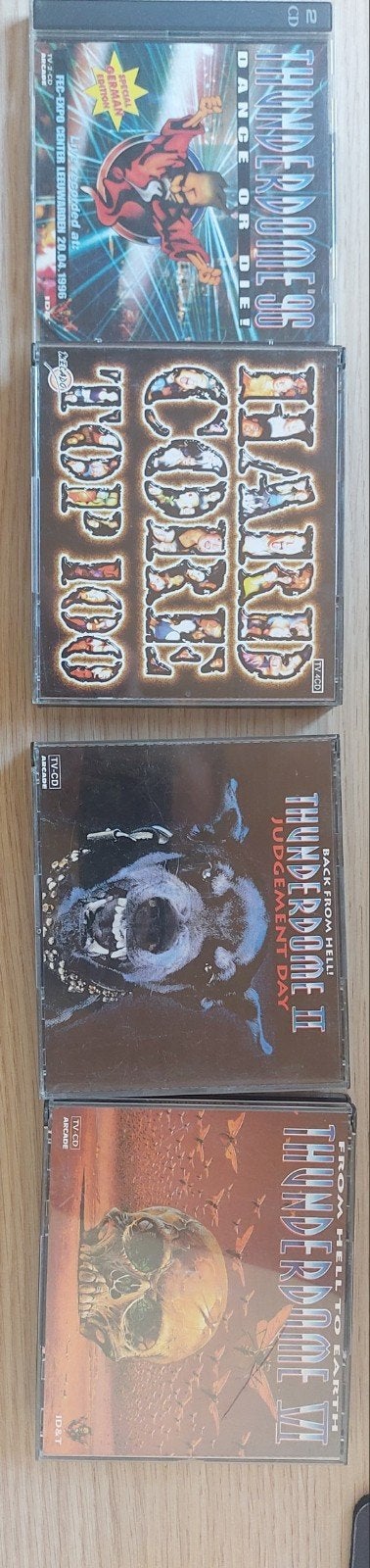 Thunderdome Hardcore CD's '90 - Dance or Die, Judgement, Cd's en Dvd's, Ophalen of Verzenden, Zo goed als nieuw, Hardcore, Album