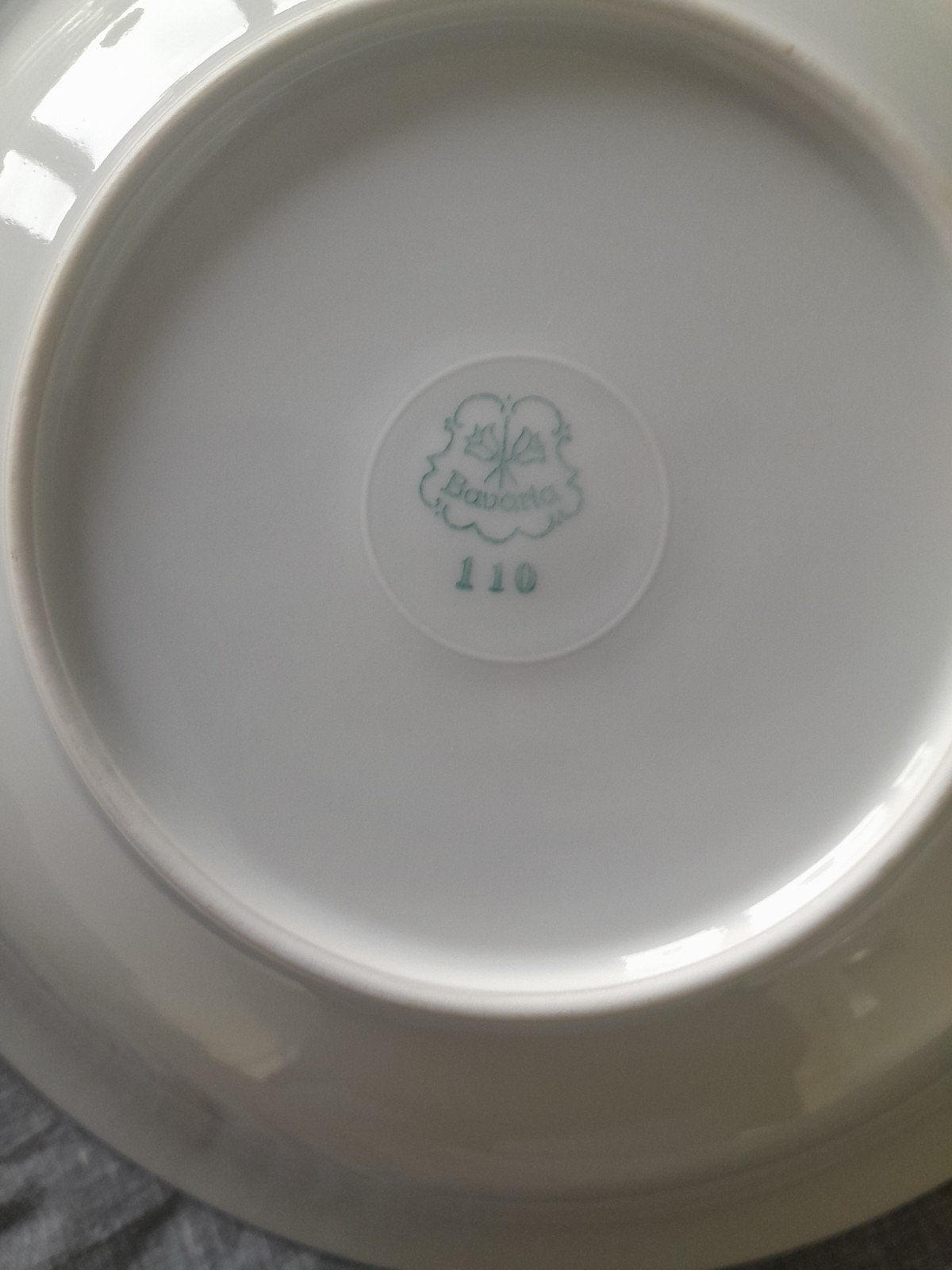 Vintage Bavaria Servies - Bladmotief - Compleet, Overige merken, Vintage, Ophalen of Verzenden, Zo goed als nieuw