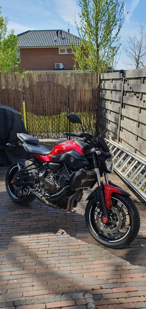 Yamaha mt 07, 700 cc, 2 cilinders, Occasion, Motorrijbewijs A