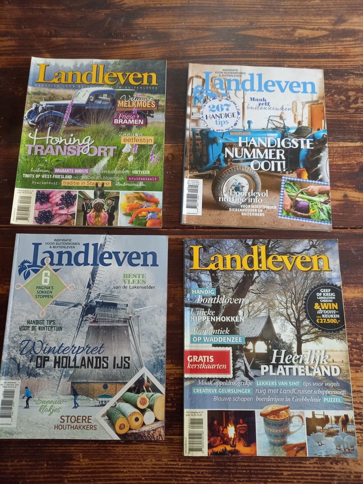 10 x Landleven tijdschriften, Ophalen, Gelezen