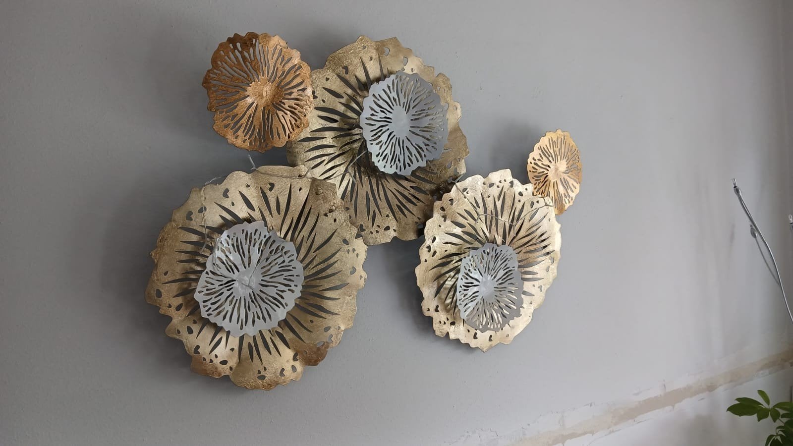 Metalen Wanddecoratie, Ophalen of Verzenden