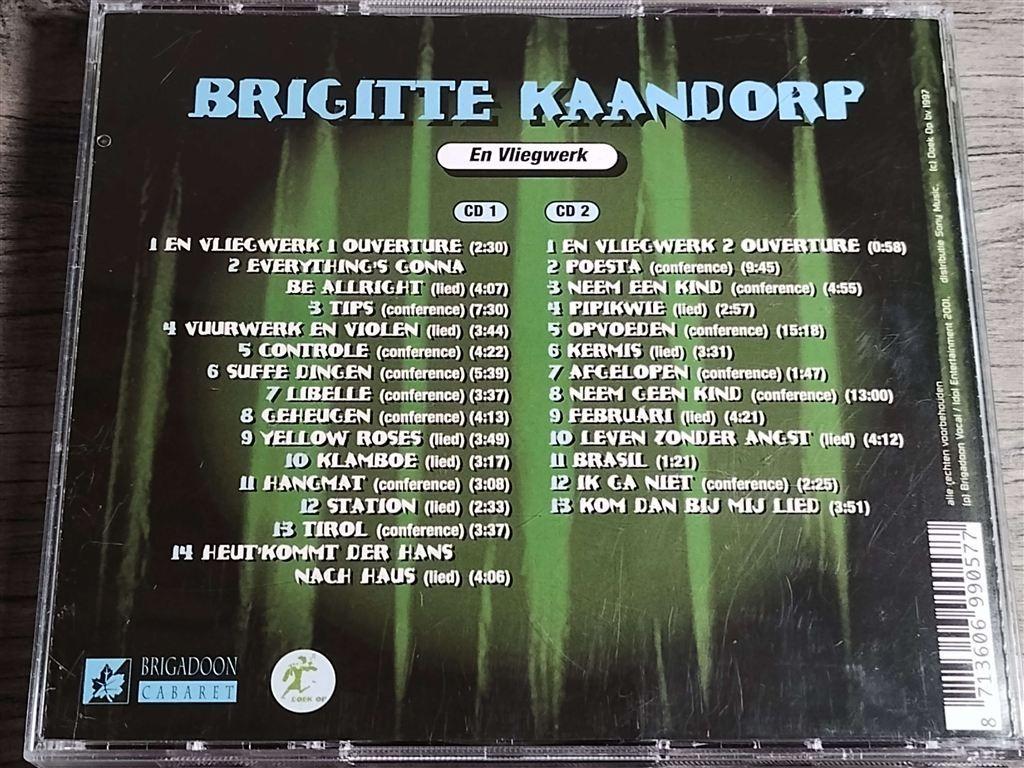 Brigitte Kaandorp - En Vliegwerk [2 CD], Ophalen of Verzenden, Zo goed als nieuw