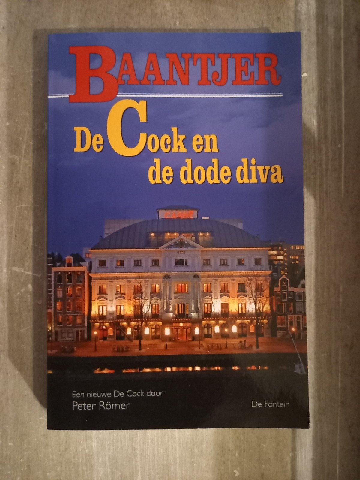 g4 Baantjer: De Cock en de dode diva - Peter Römer, Ophalen of Verzenden, Zo goed als nieuw, Peter Römer, Tv-bewerking