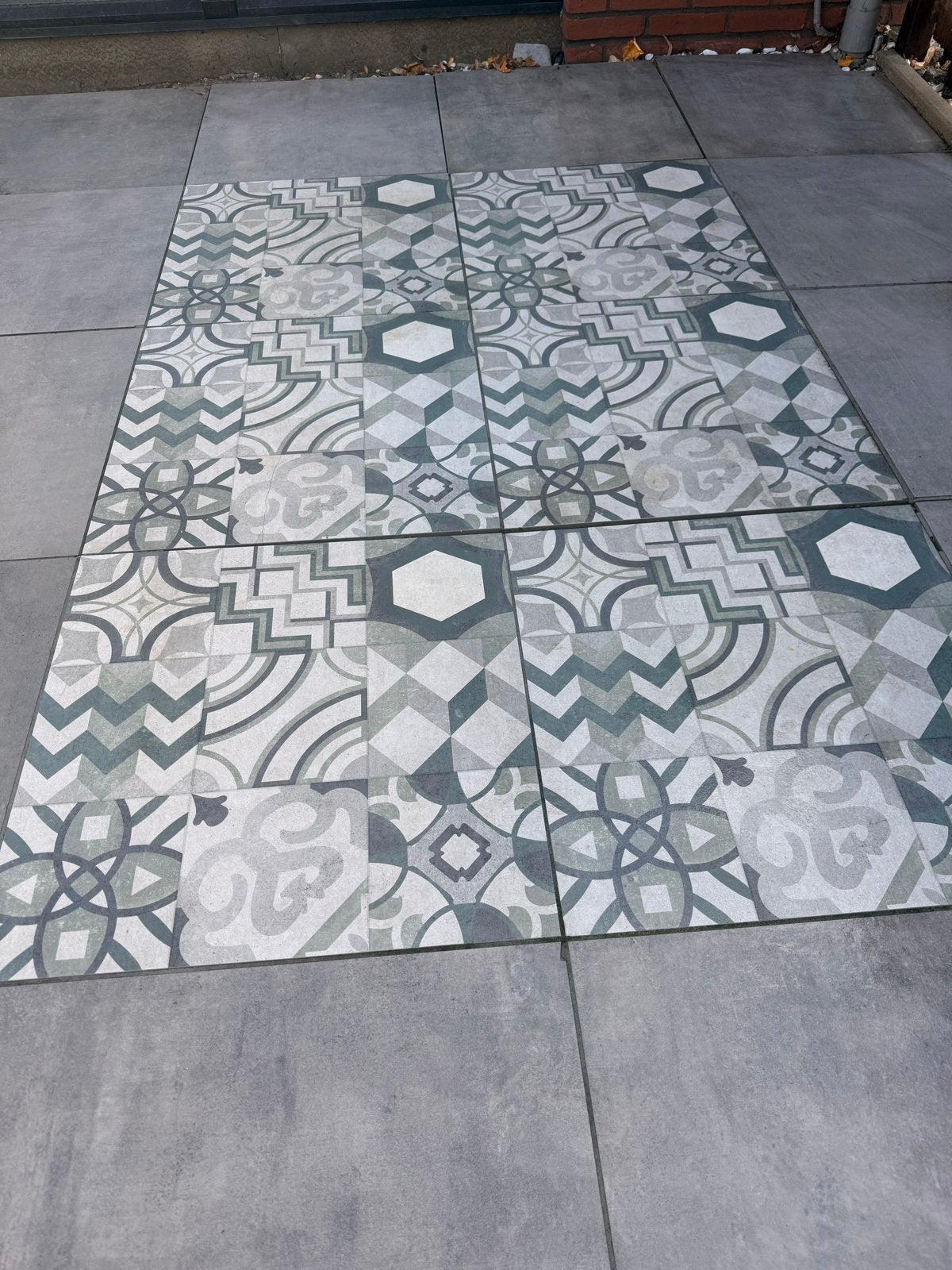 GeoCeramica 60x60x4 Porto Verde, Ophalen, Gebruikt, Keramiek, Minder dan 5 m²