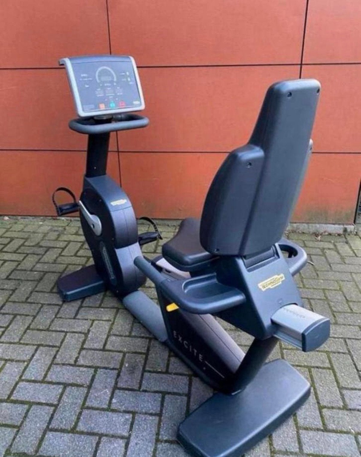 Technogym Recline Bike, Ophalen, Zo goed als nieuw, Overige typen