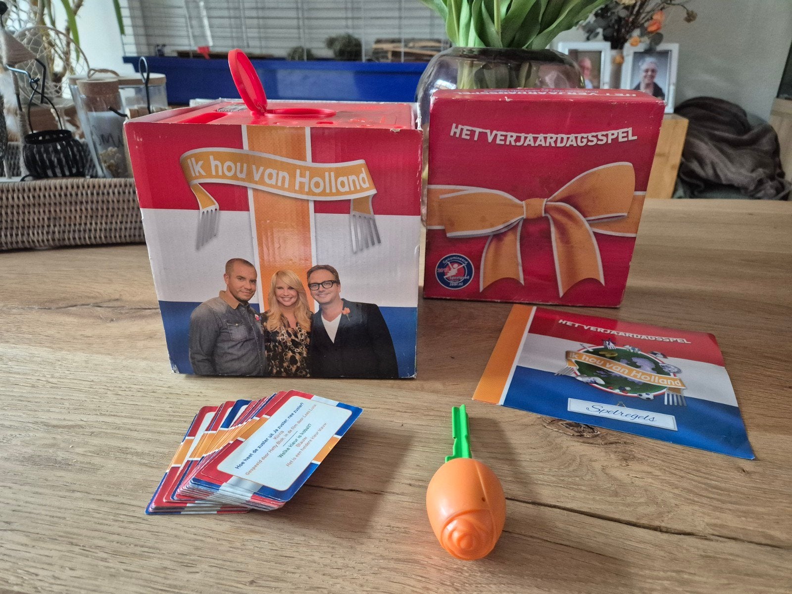 Ik hou van Holland het Verjaardagsspel - Partyspel, Hobby en Vrije tijd, Gezelschapsspellen | Bordspellen, Vijf spelers of meer