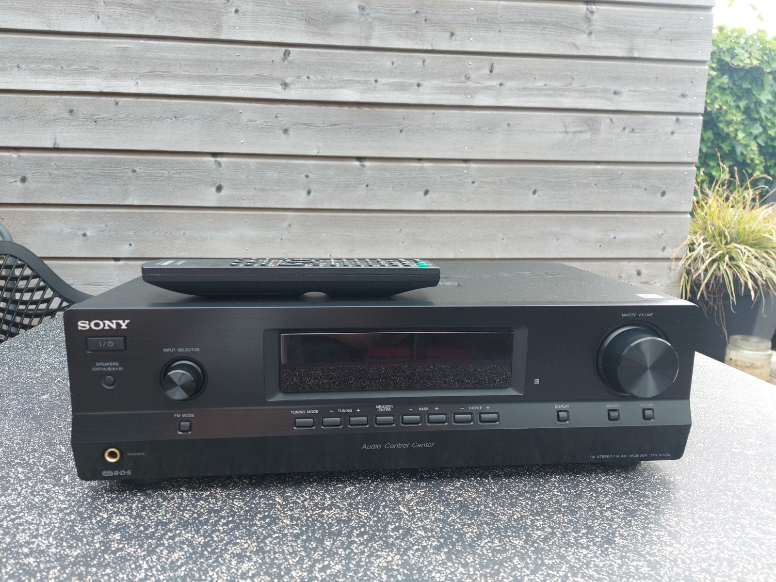 Sony STR-DH130 Stereo FM/AM Receiver met afstandsbediening, Ophalen, Gebruikt, Sony, 120 watt of meer