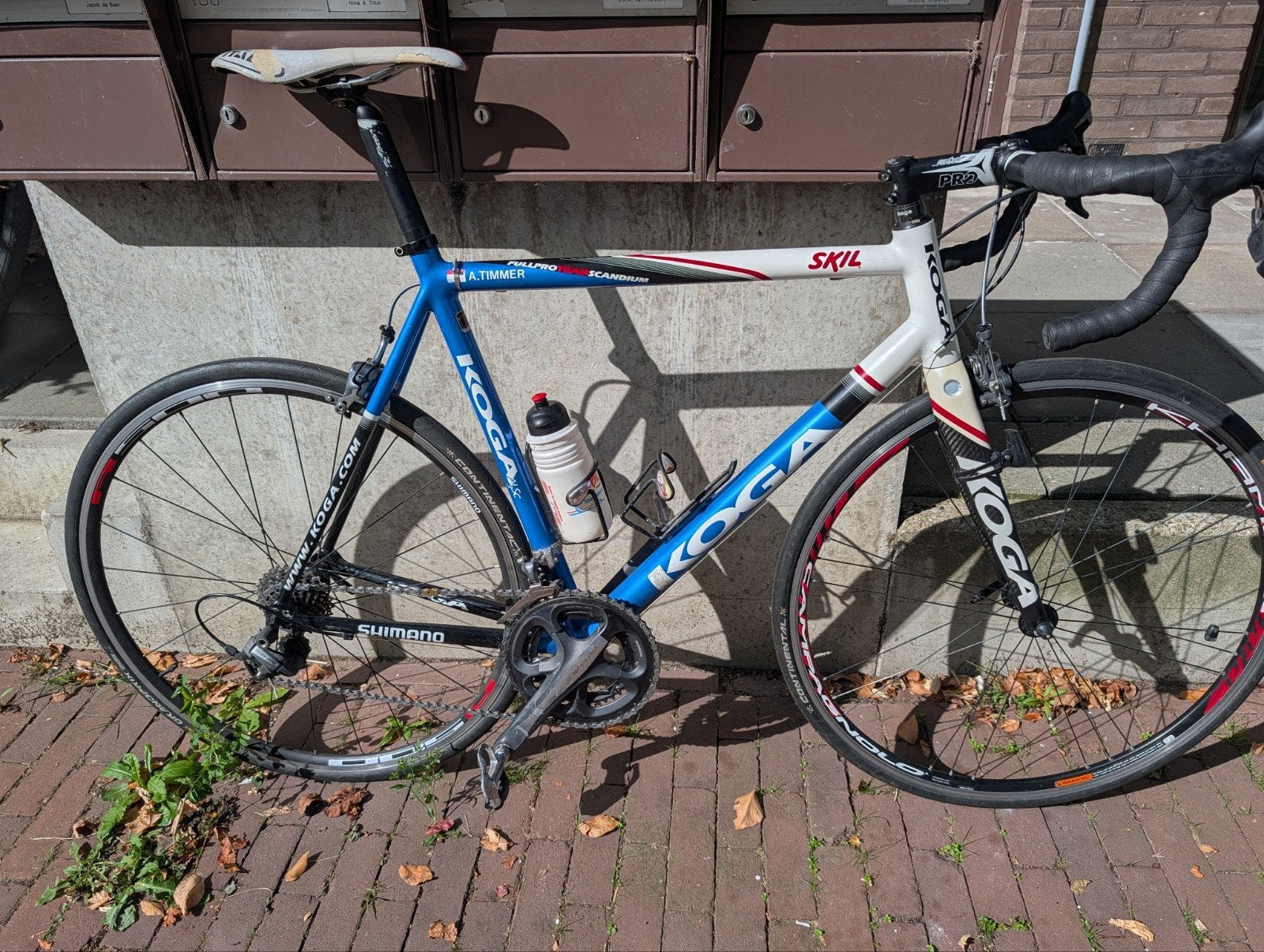 Koga wielerploegfiets - Team Skil-Shimano, Ophalen, 28 inch, Gebruikt, Aluminium