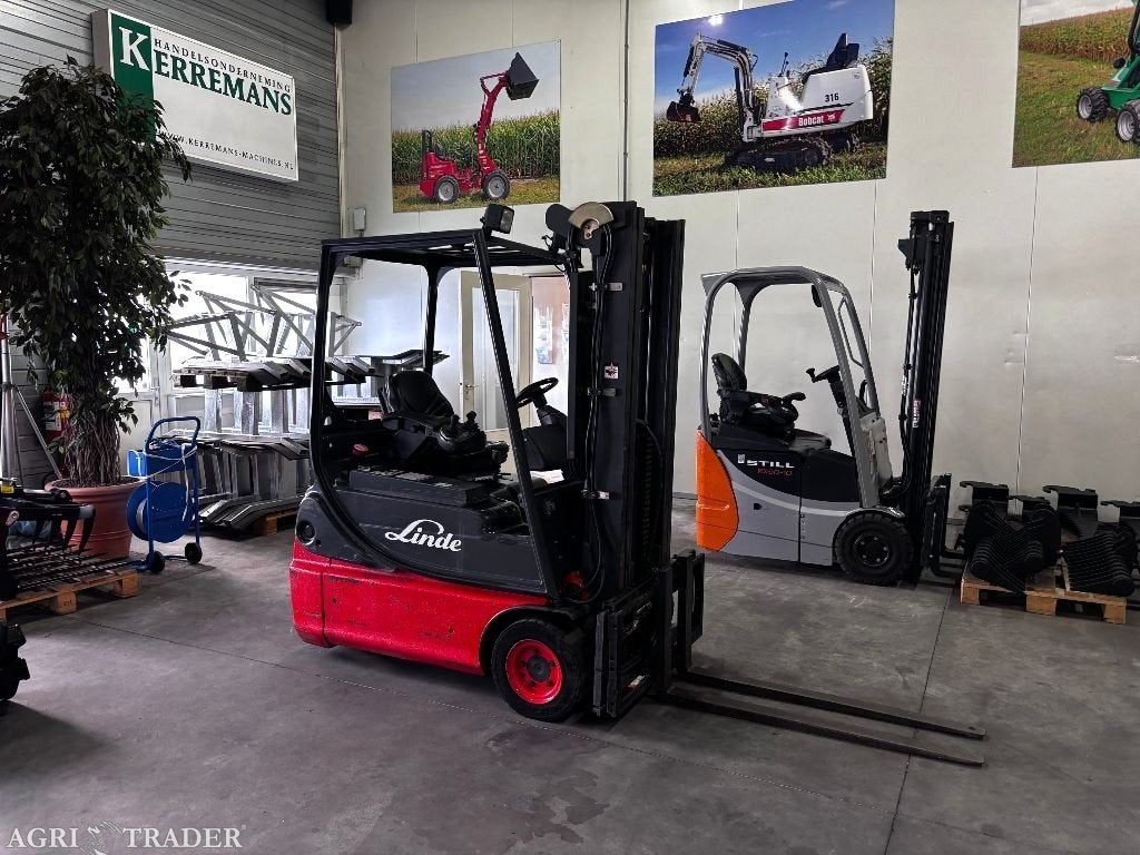 LINDE E14-2 elektrische heftruck TRIPLO/FREELIFT/SIDESHIFT