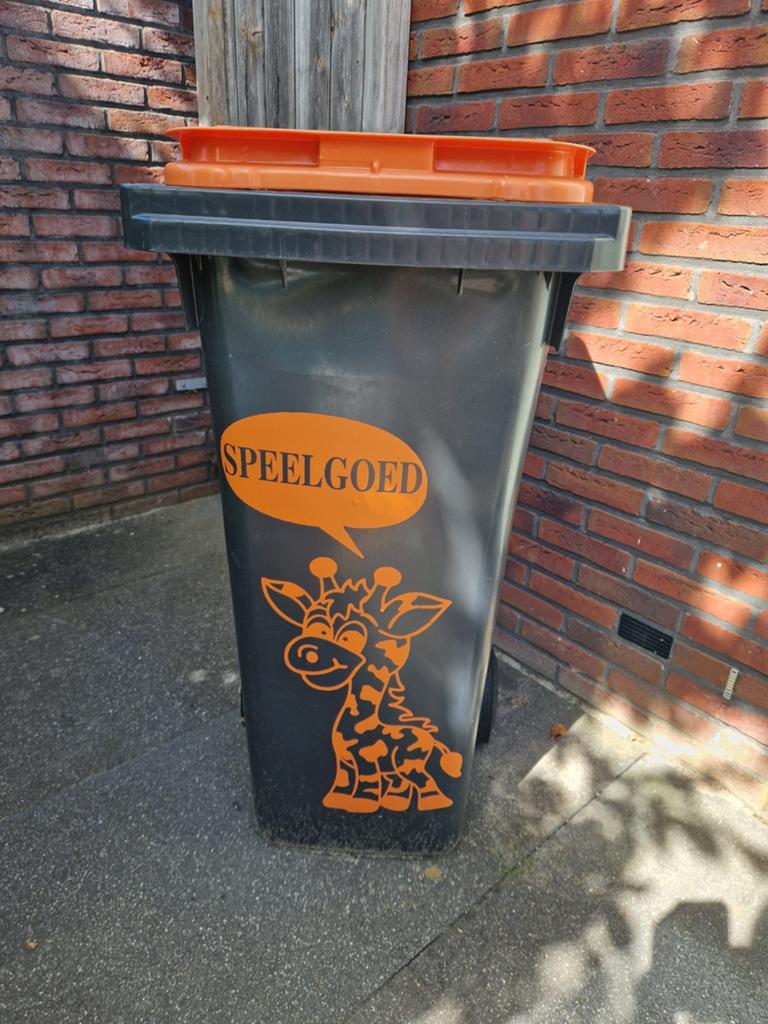 Mini container 140 liter, Ophalen of Verzenden, Zo goed als nieuw