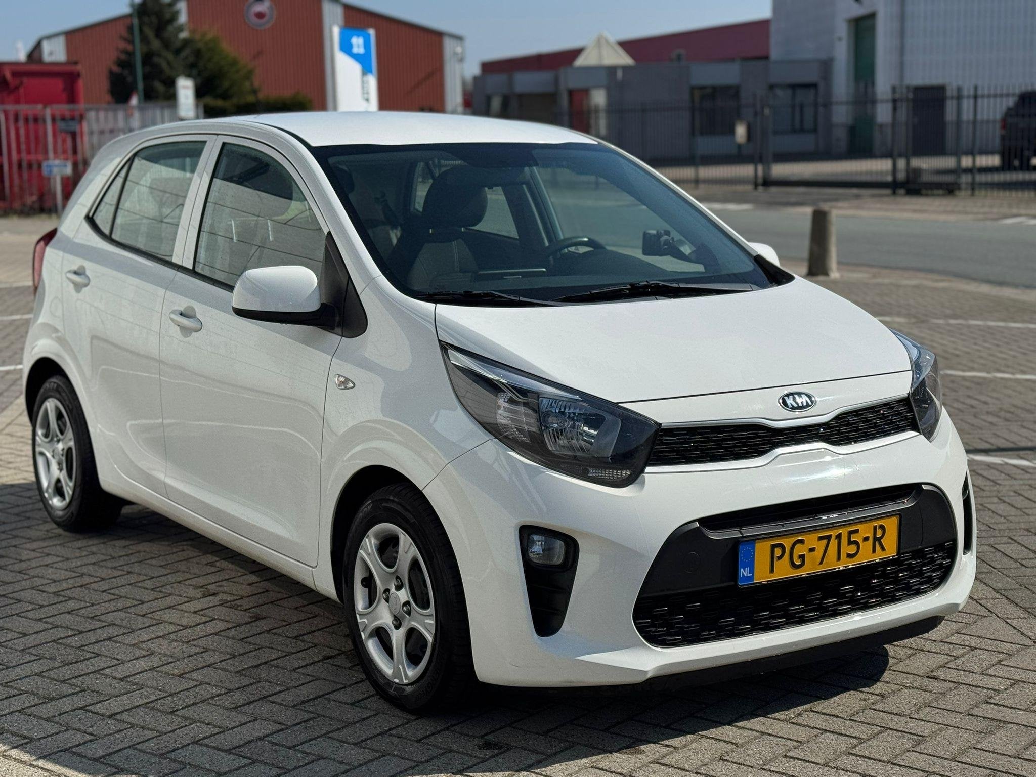 Kia Picanto 1.0 CVVT EconomyPlusLine AIRCO/NAP, Auto's, Stof, Gebruikt, Euro 6, 4 stoelen