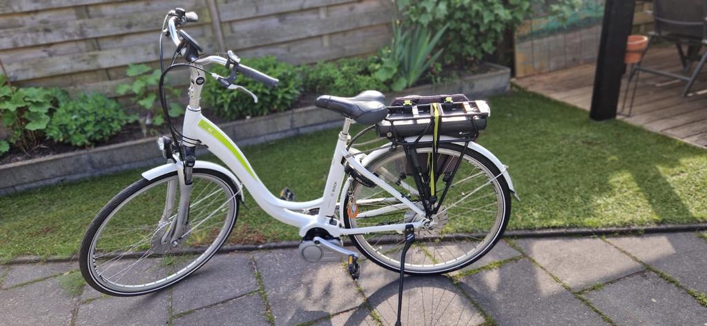 Dutch ID E-bike met Dutch Id fietstas - Goed onderhouden, Gebruikt, 47 tot 51 cm, 30 tot 50 km per accu, Ophalen