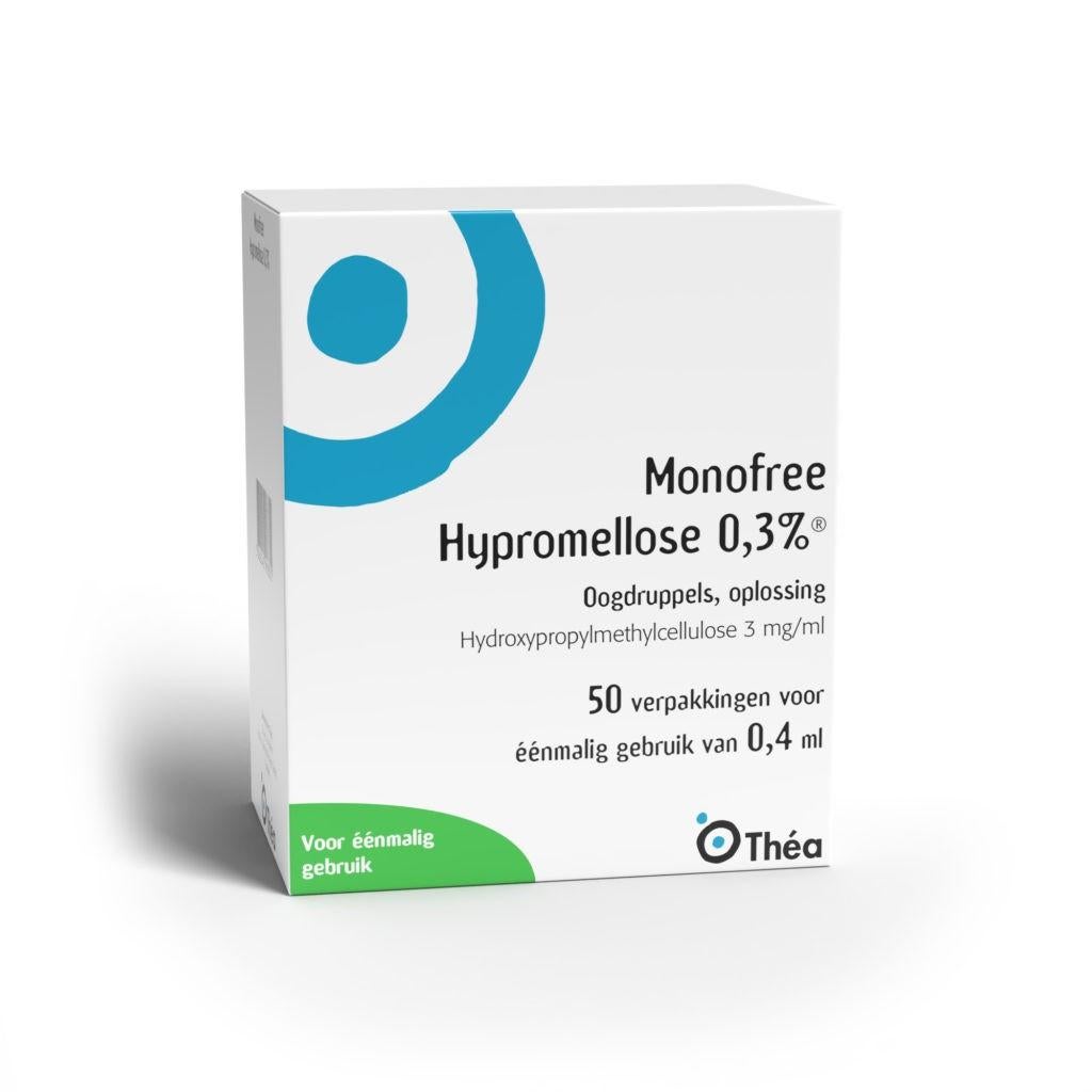 Monofree Oogdruppels - 50 pipetjes, Sieraden, Tassen en Uiterlijk, Uiterlijk | Gezichtsverzorging, Nieuw, Overige typen, Ophalen of Verzenden