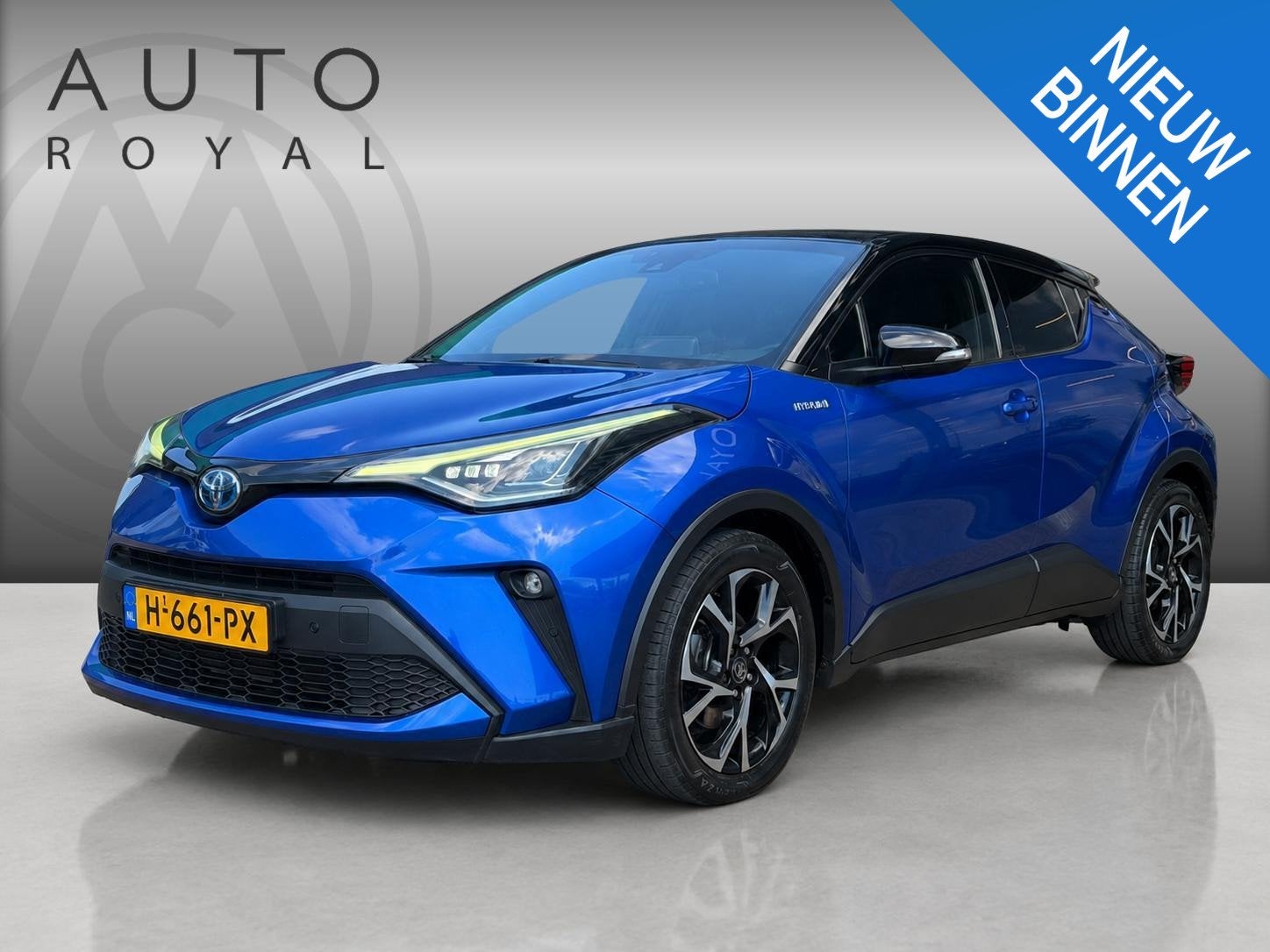 Toyota C-HR 2.0 Hybrid First Edition DODE HOEK DETECTIE | FU, Stof, Euro 6, 4 cilinders, Blauw