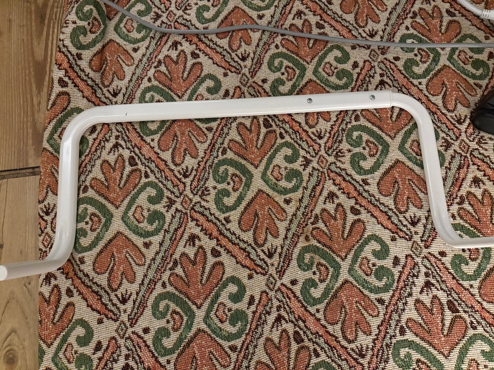 IKEA MULIG Kledingroede, wit, 60-90 cm, Ophalen, Gebruikt