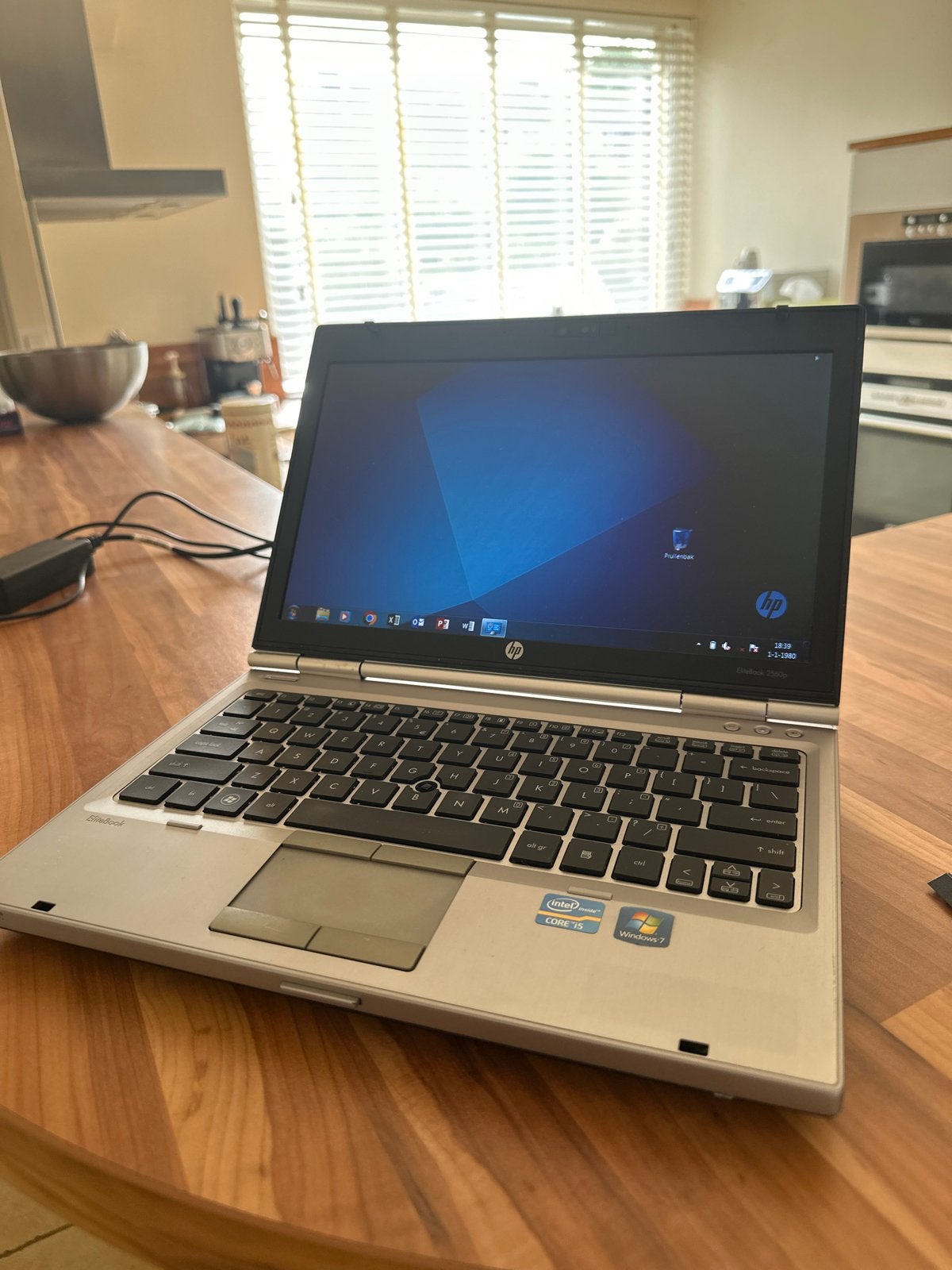 HP EliteBook 2560p - Oudere laptop met Windows 7, Ophalen of Verzenden, Gebruikt, 8 GB, 2 tot 3 Ghz