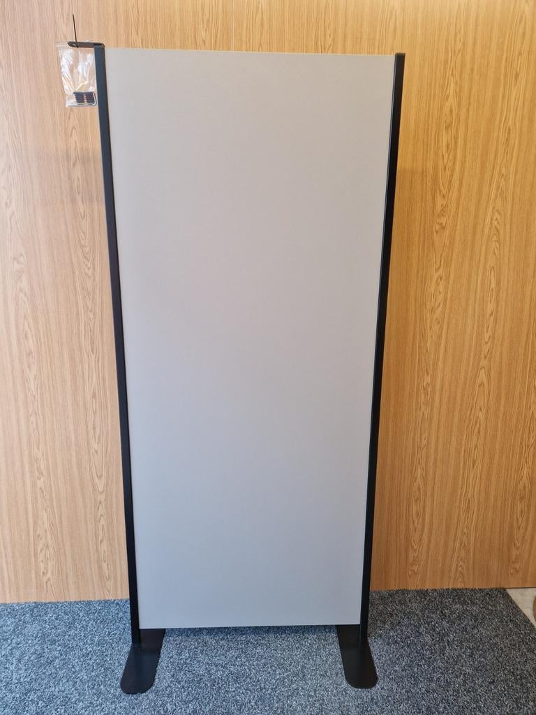 2x Roomdivider Kantoorscherm Kamerscherm Grijs Zwart (nieuw), Huis en Inrichting, Woonaccessoires | Kamerschermen, Ophalen, Nieuw