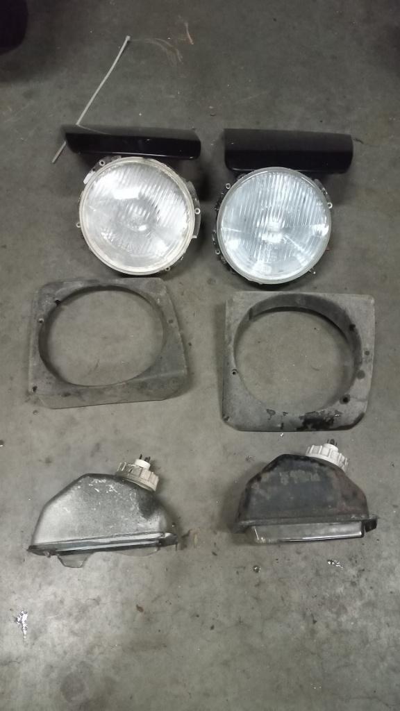 Koplampen Porsche 924/944, Auto-onderdelen, Verlichting, Ophalen, Porsche