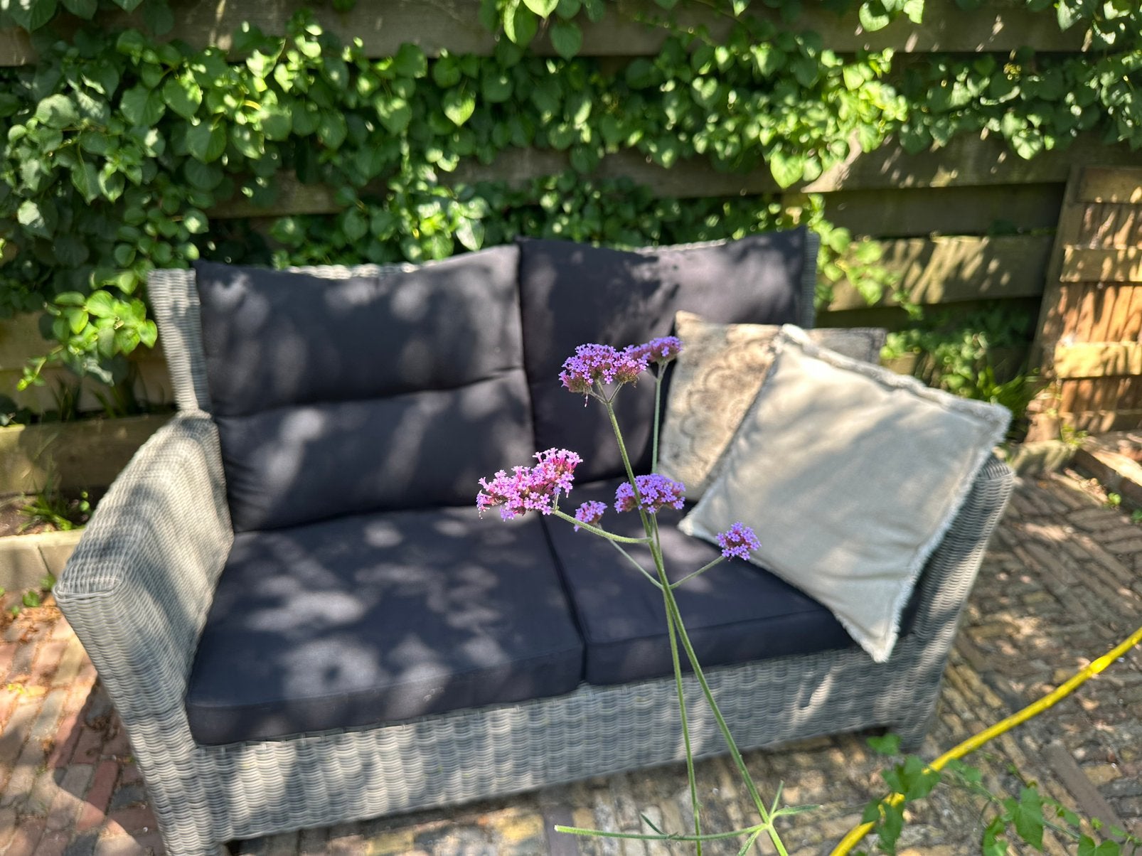 Tuinbank, lounge bank, Tuin en Terras, Tuinbanken, Ophalen, Zo goed als nieuw