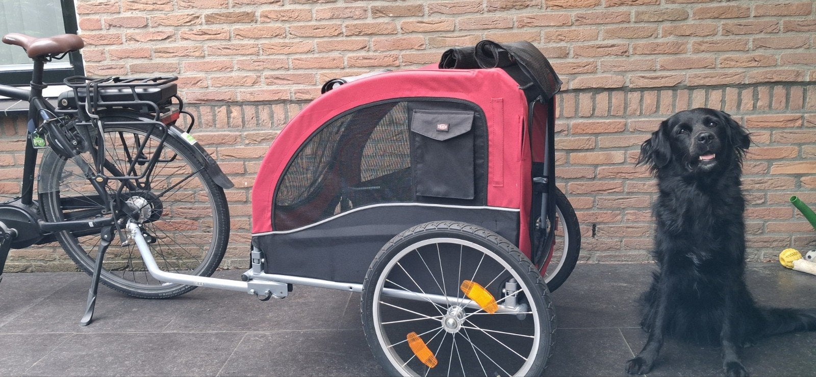Hondenfietskar trix, Ophalen, Gebruikt, Hondenkar