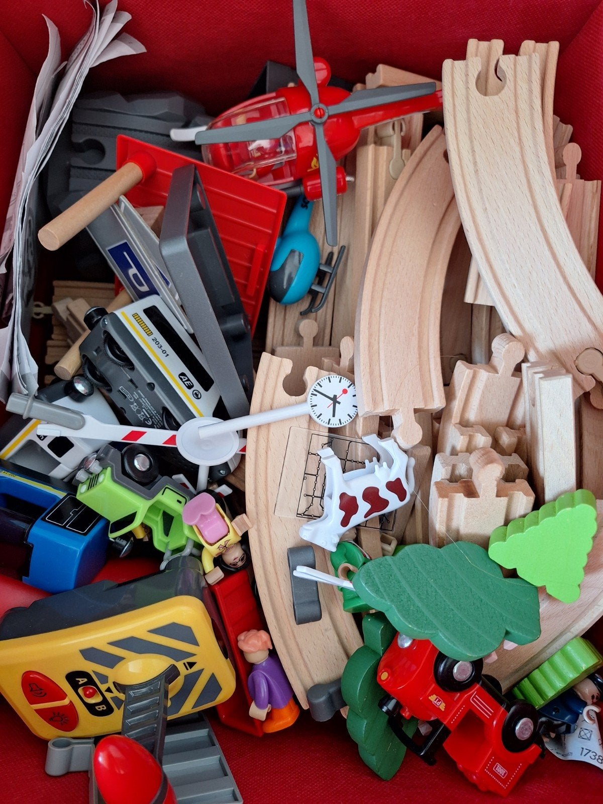 houten trein baan, Ophalen, Zo goed als nieuw