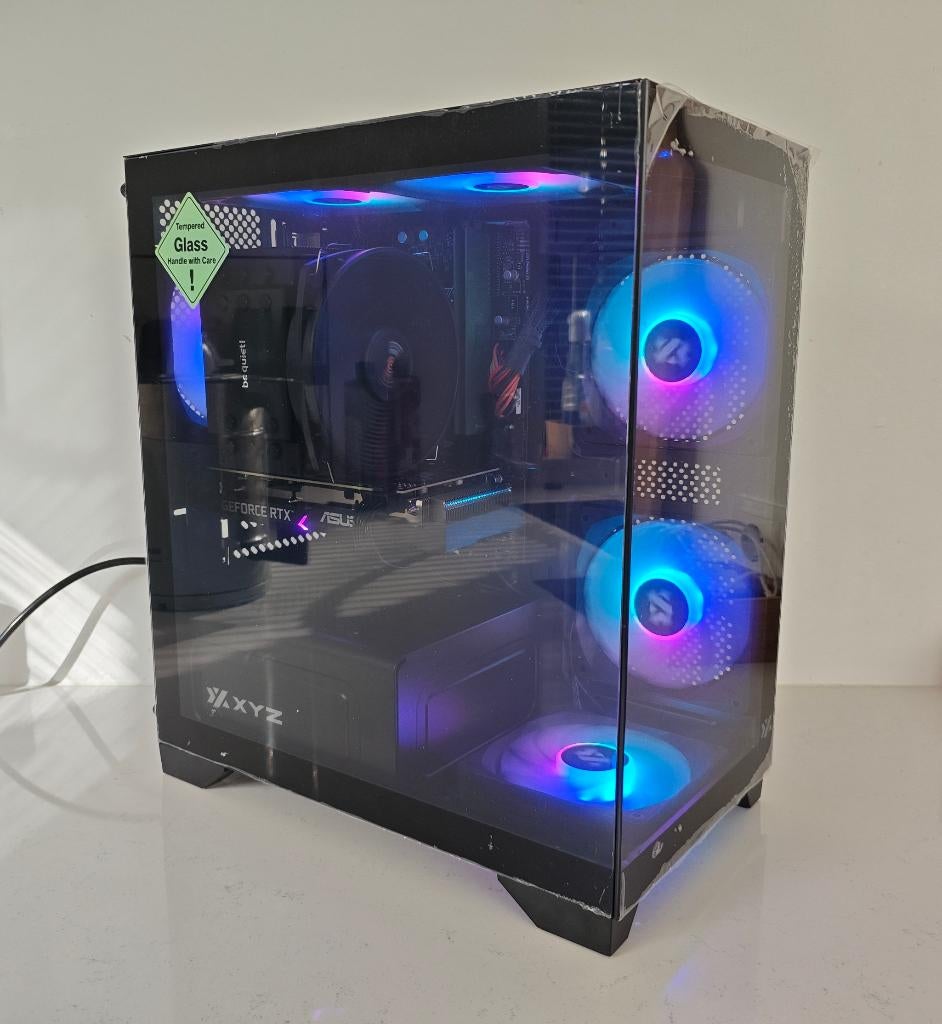RGB Gaming PC | i7 | RTX 3050 | 16GB DDR4, Computers en Software, Desktop Pc's, Virtual Reality, Refurbished, Ophalen of Verzenden