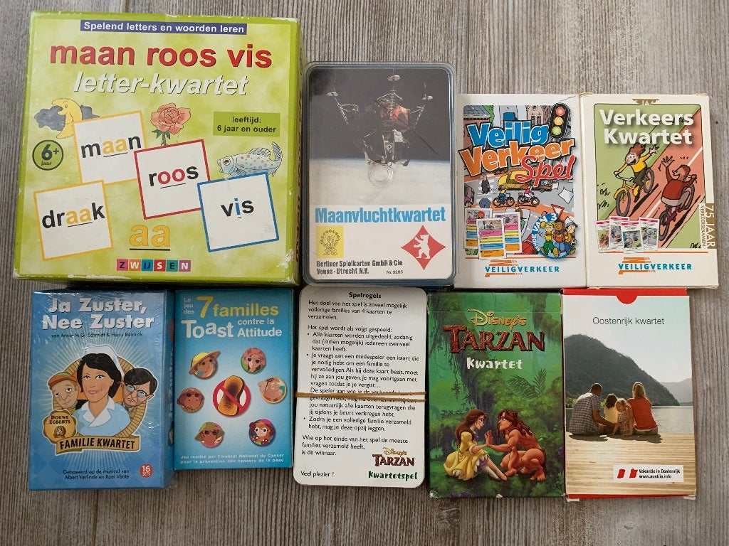 Verschillende kwartetten, Ophalen of Verzenden, Zo goed als nieuw, Kwartet(ten)