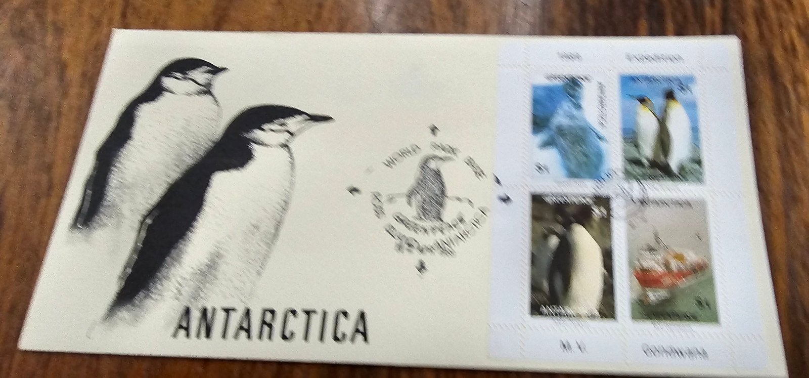 Greenpeace Expeditie Antarctica Envelop met Pinguïns, Verzenden, Envelop