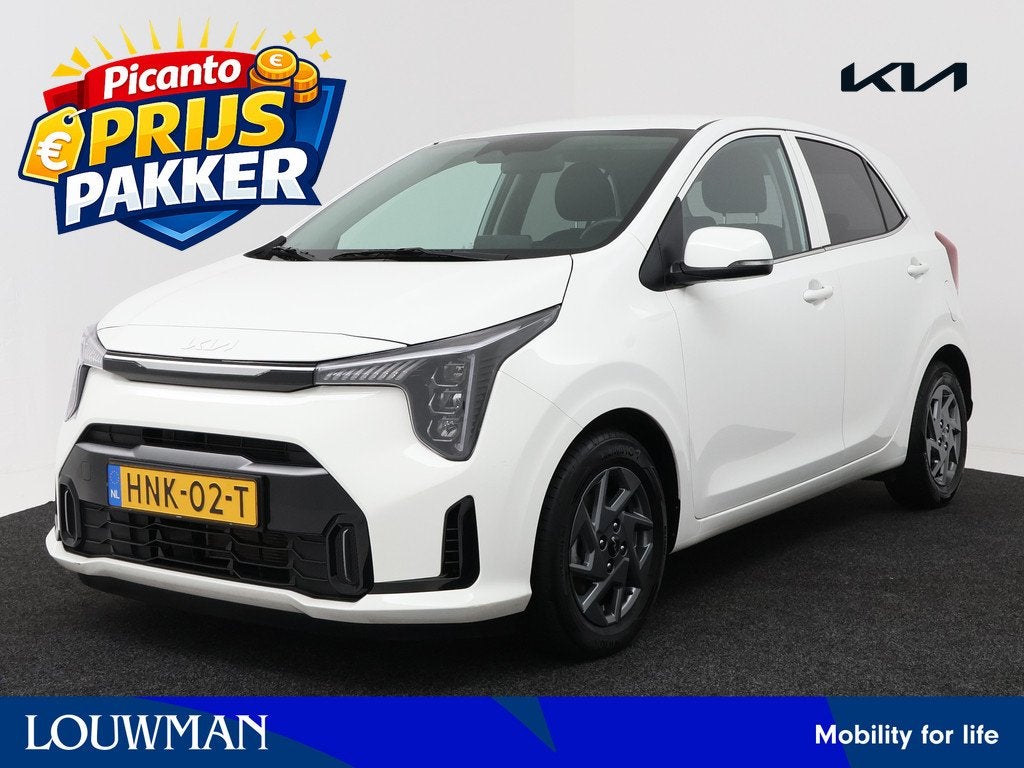 Kia Picanto 1.0 DPI DynamicPlusLine Navigatie | Apple Carpla, Voorwielaandrijving, 12 maanden, Stof, 4 stoelen